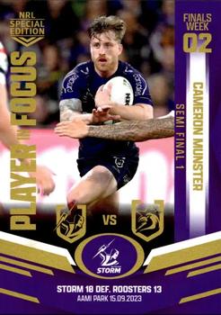 2023 NRL Player In Focus #IFSF1 Cameron Munster Front
